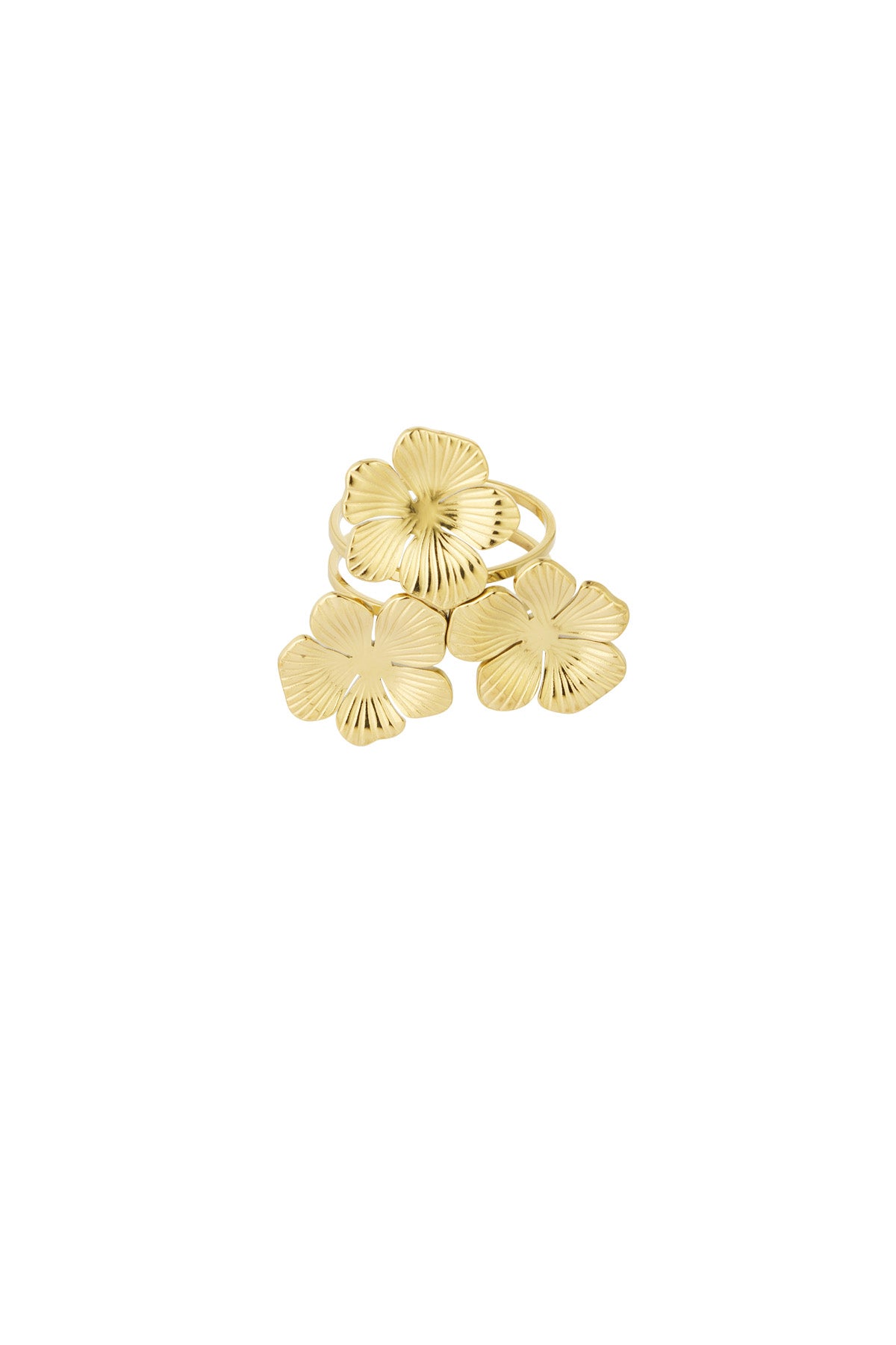 Floral Ring Gold