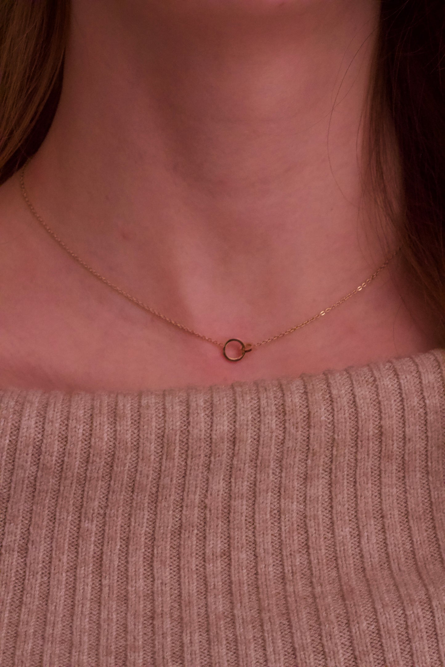 Connected Necklace Gold