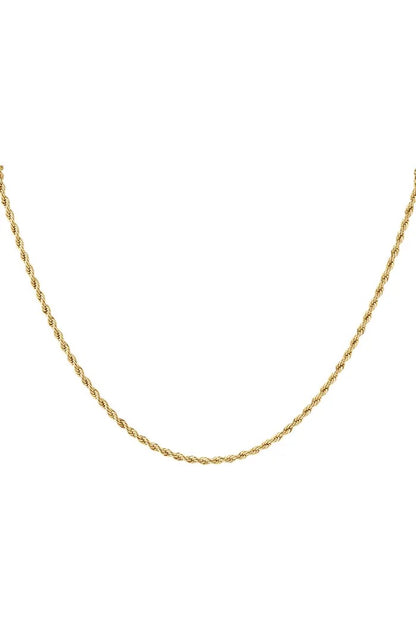 Twist Necklace Gold