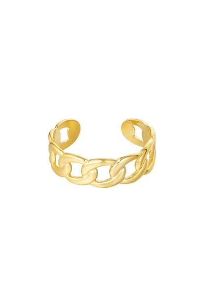 Chain Ring Gold