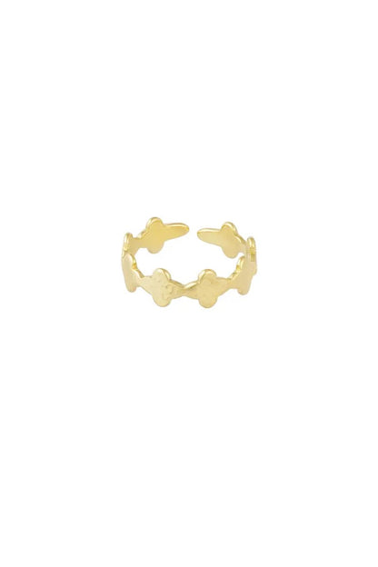 Clover Ring Gold