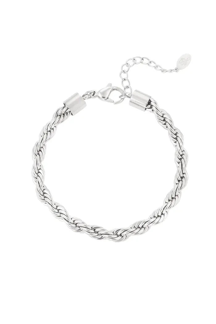 Twist Bracelet Silver