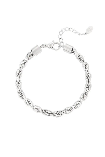 Twist Bracelet Silver