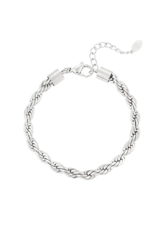 Twist Bracelet Silver