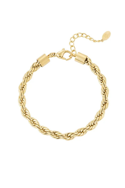 Twist Bracelet Gold