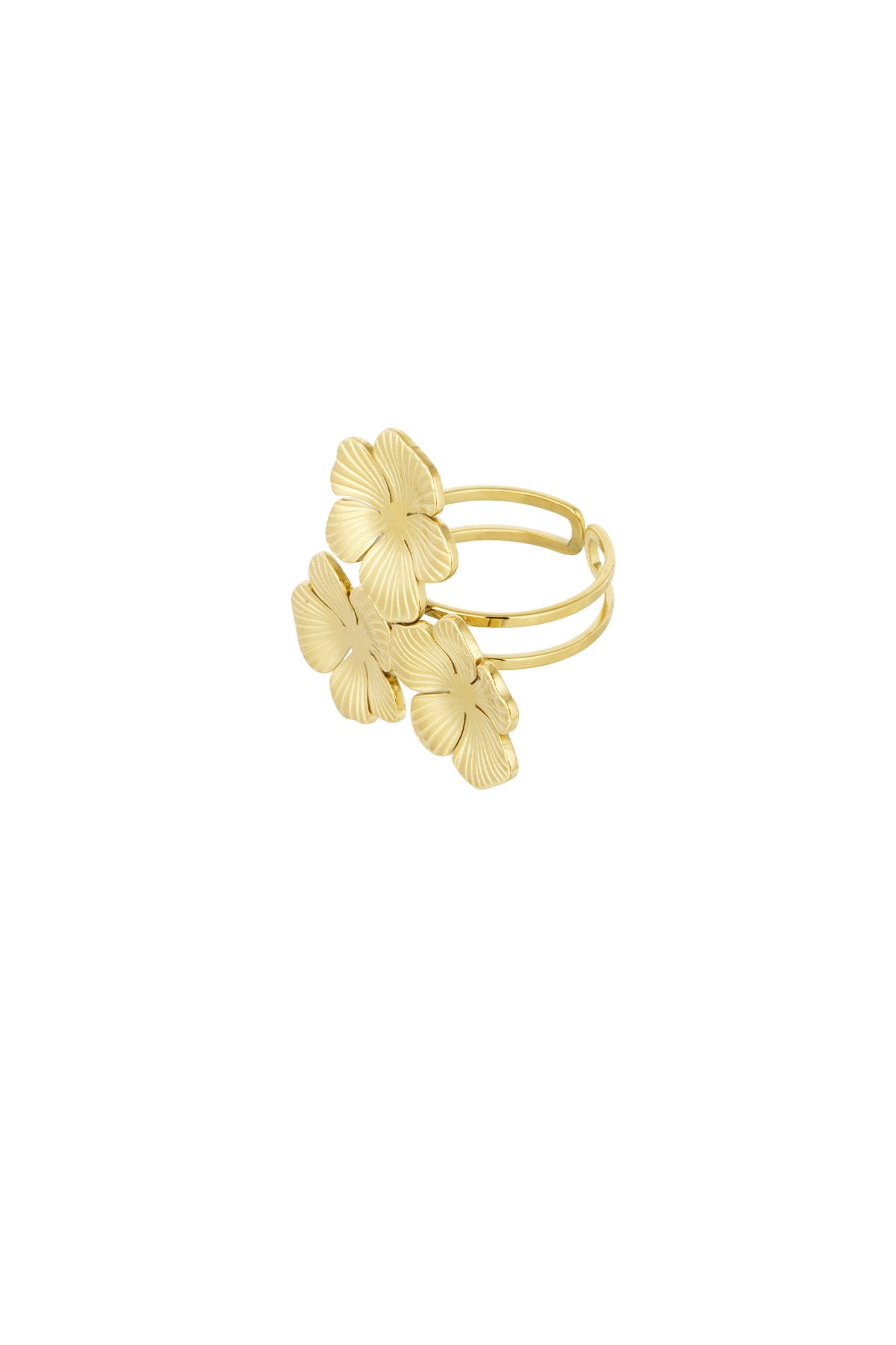 Floral Ring Gold