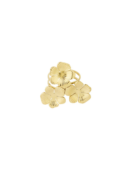 Floral Ring Gold