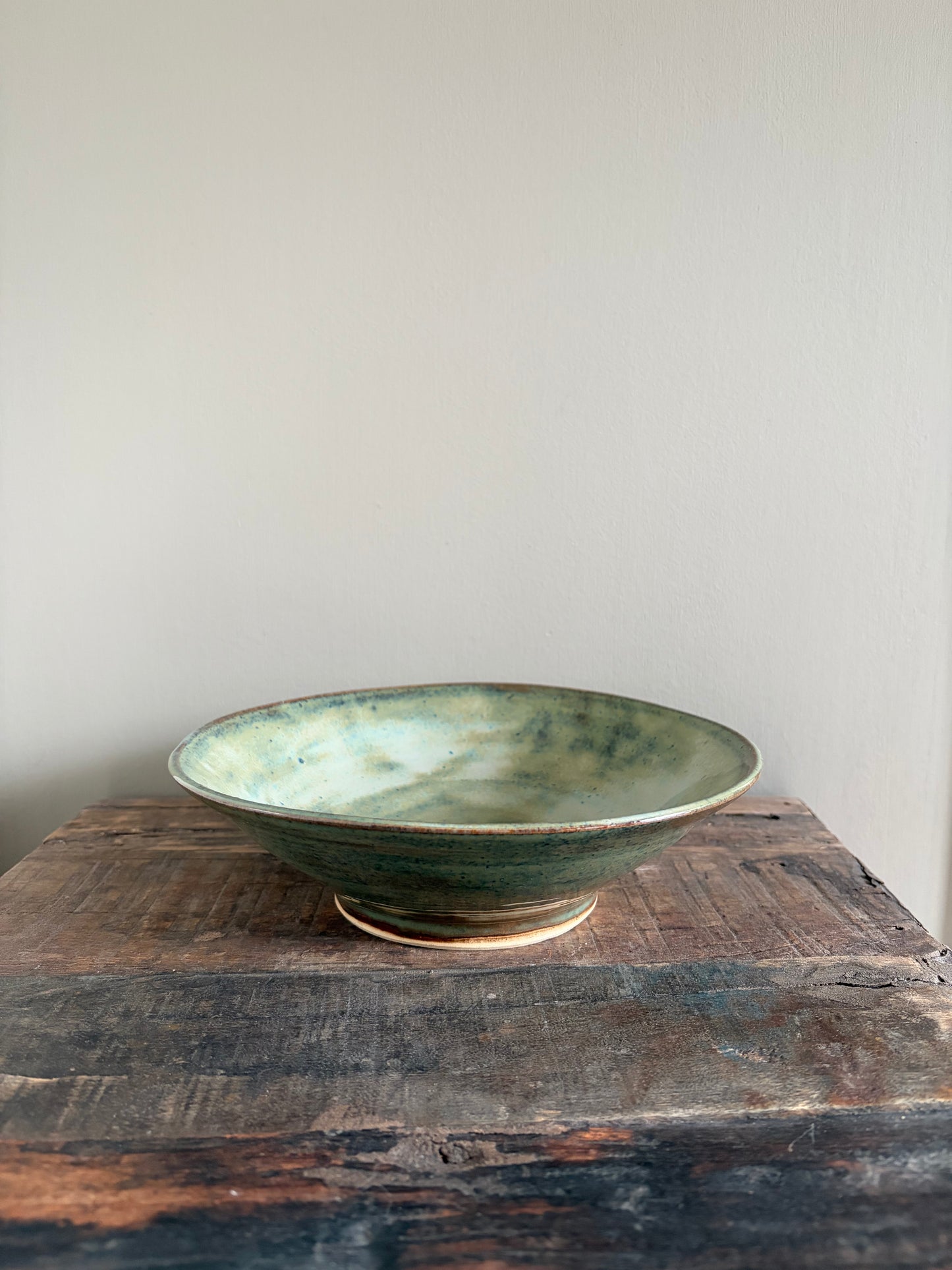 Schaal blauwgroen klein