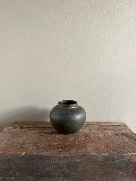 Kruik zwart mat klein