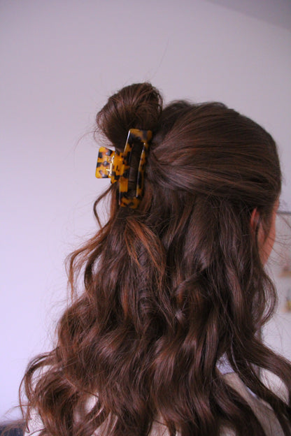 Soft Brown Hair Clip