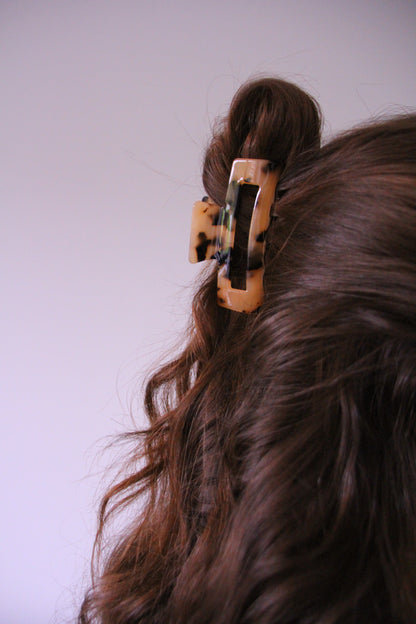 Soft Beige Hair Clip