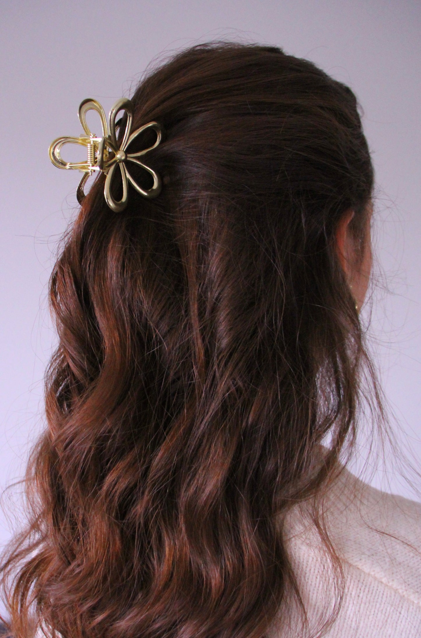 Flower Clip Gold