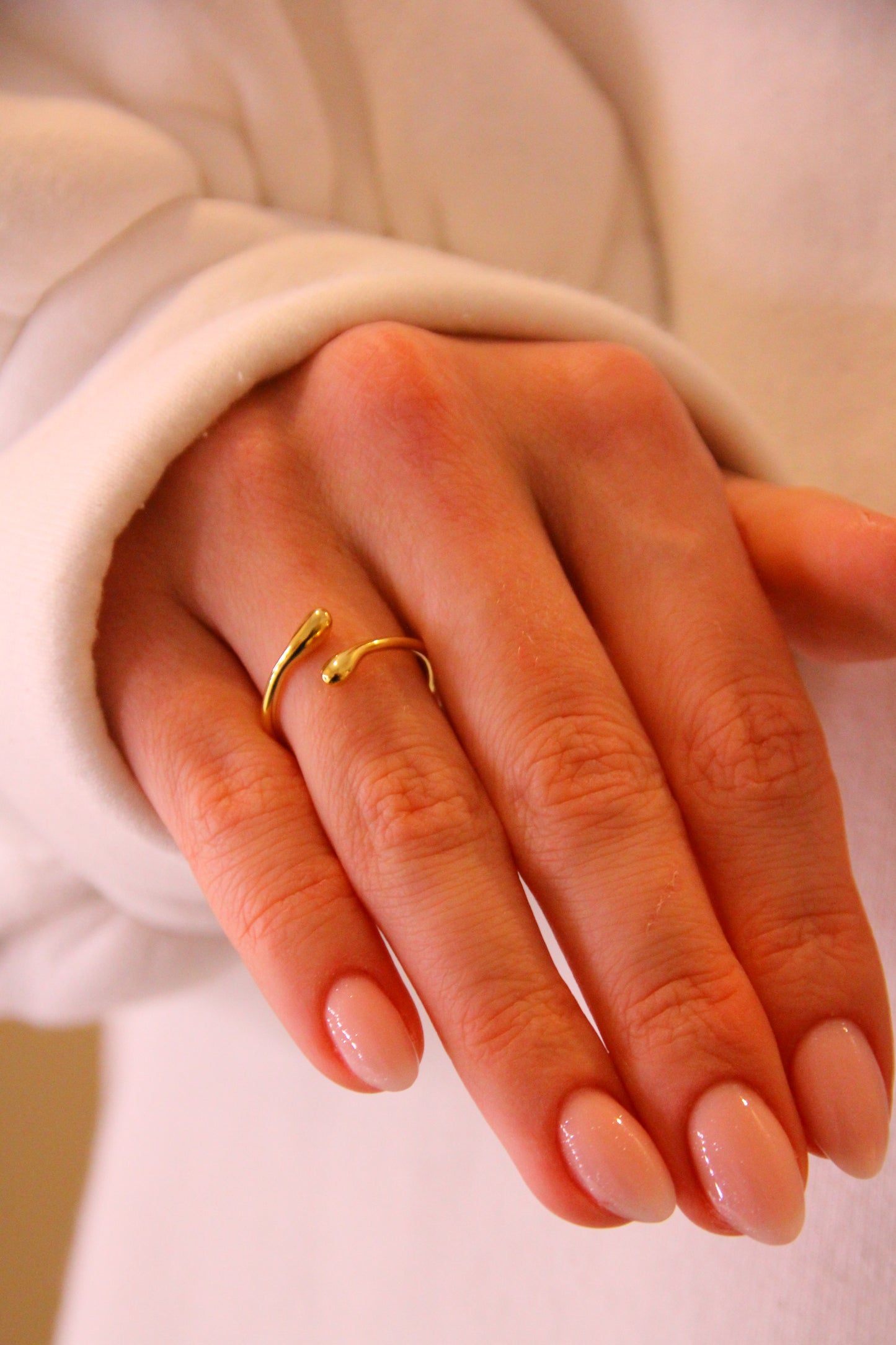 Soft Elegance Ring Gold