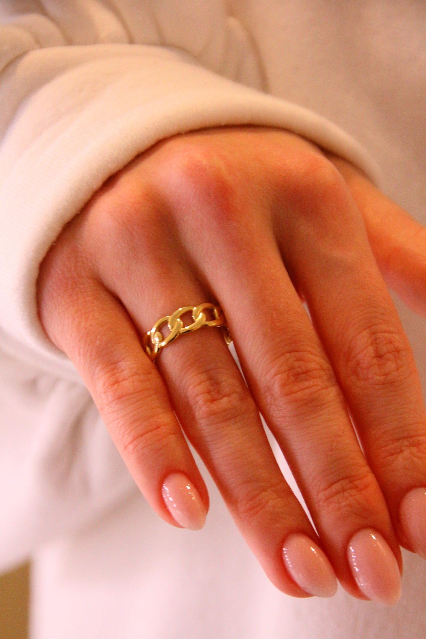 Chain Ring Gold