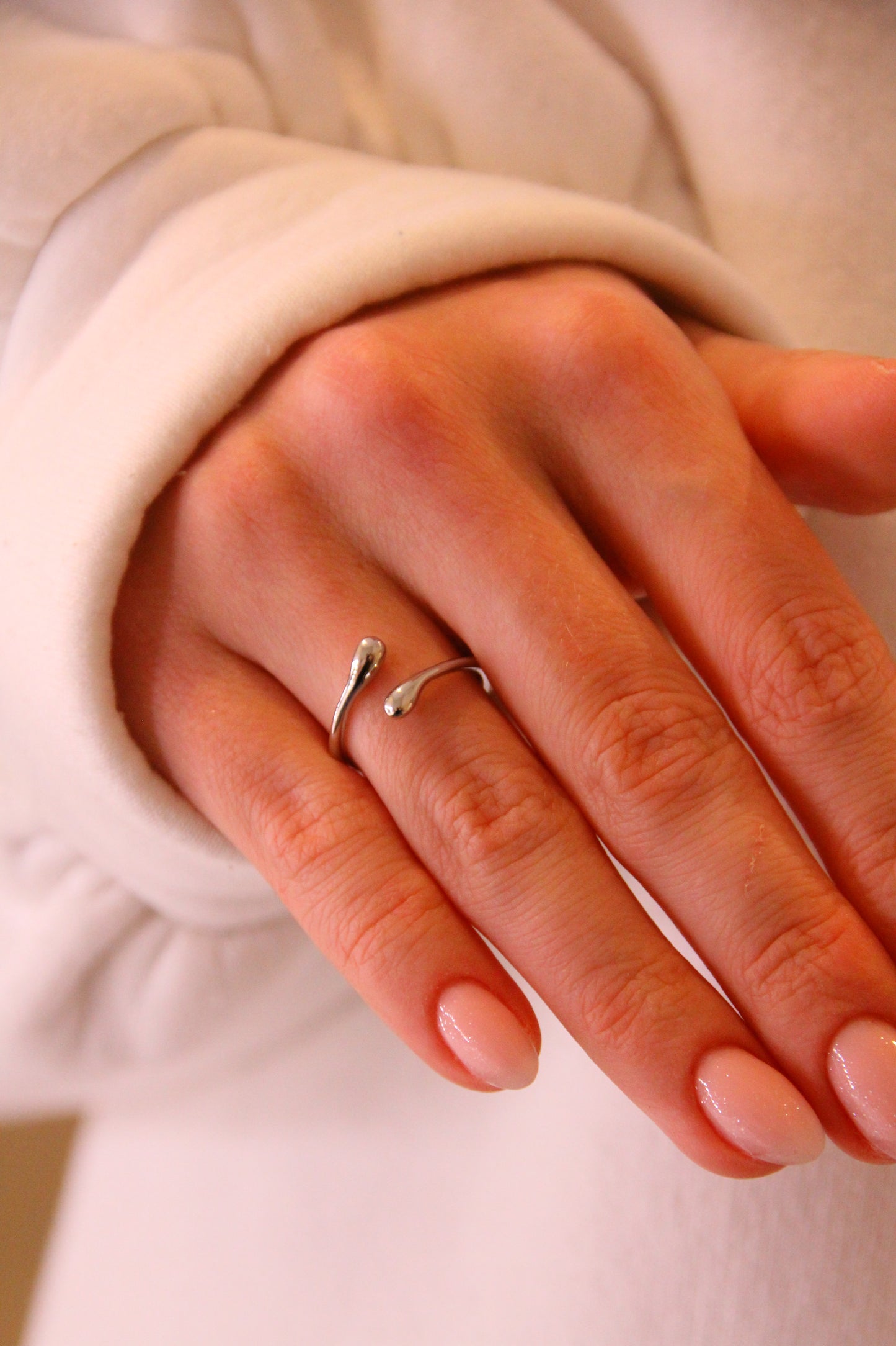 Soft Elegance Ring Silver