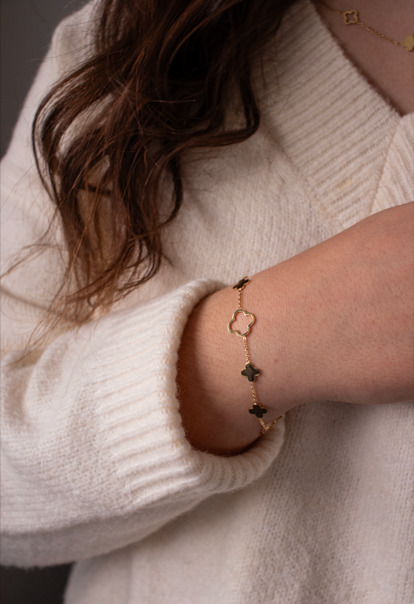 Clover Bracelet Gold