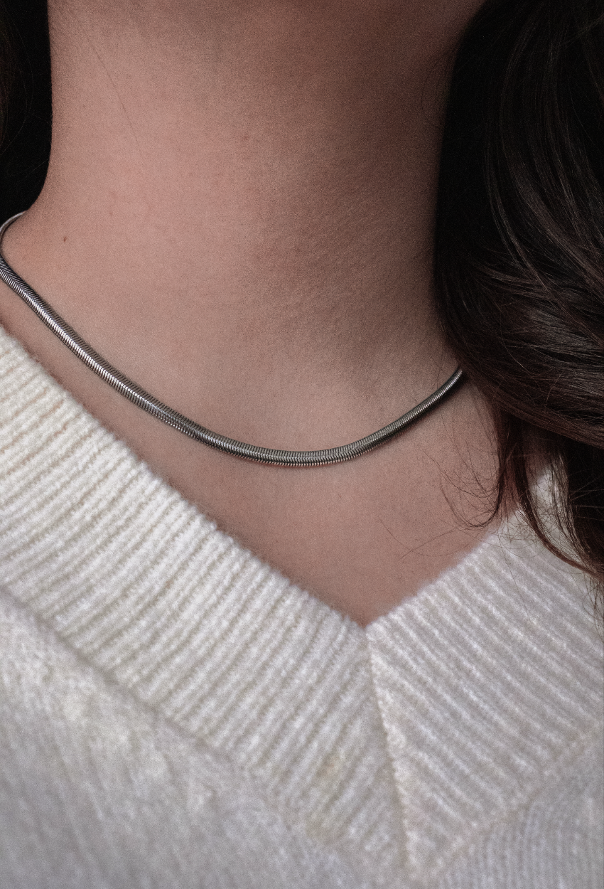 Minimalist Necklace Silver